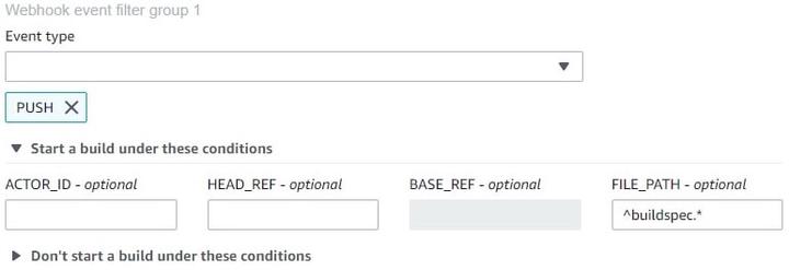 Trigger AWS CodeBuild When a Git Tag is Pushed