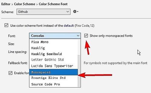 Colors and fonts  IntelliJ IDEA Documentation