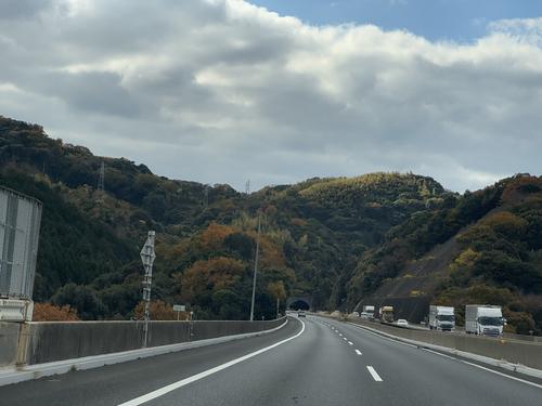Tunnels and roads across the mountains.